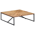 Salontafel 110X110X36 Cm Massief Acaciahout