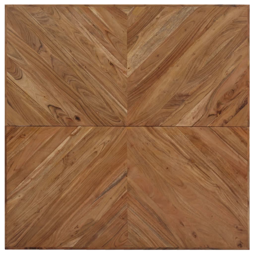 Salontafel 110X110X36 Cm Massief Acaciahout