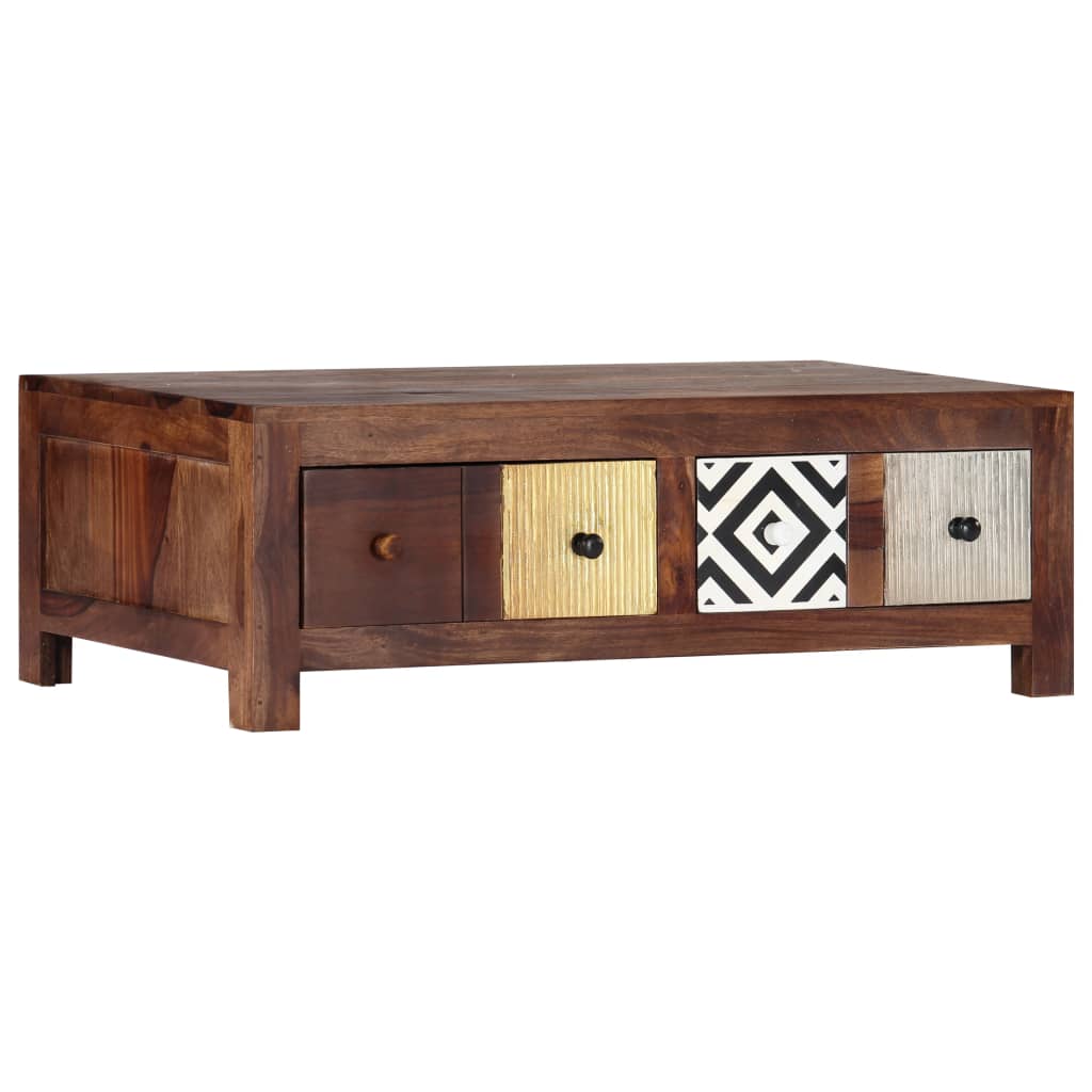 Salontafel 90X50X30 Cm Massief Acaciahout