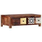 Salontafel 90X50X30 Cm Massief Acaciahout