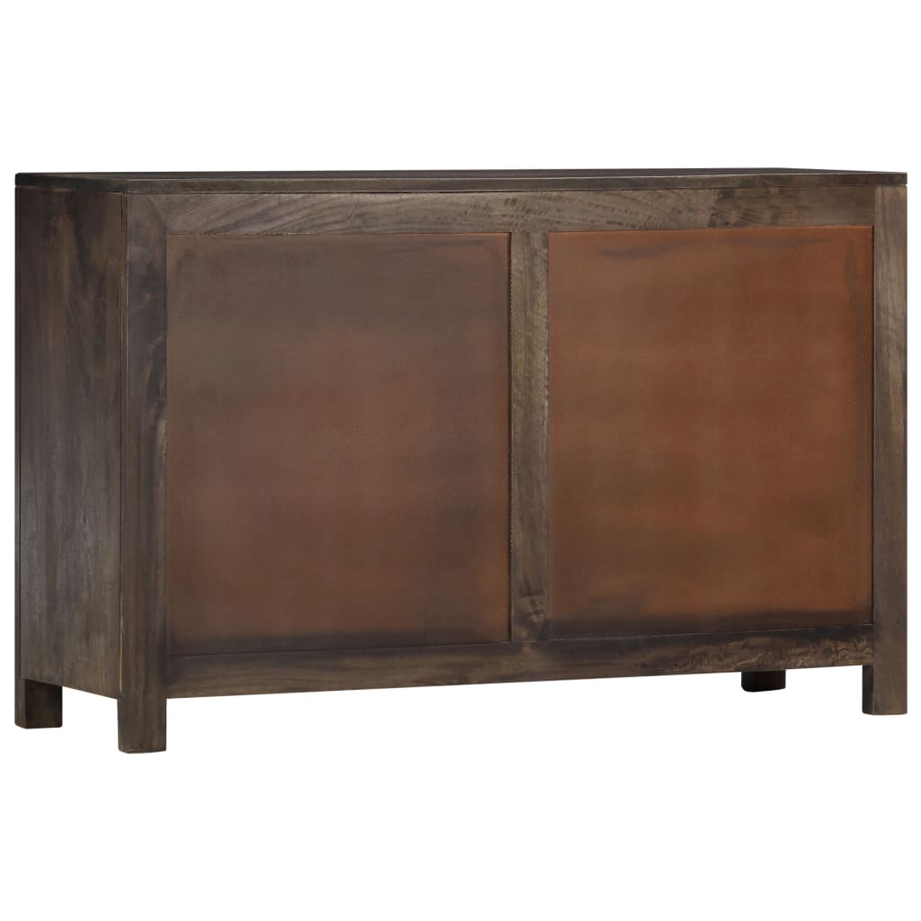 Dressoir Met Gesneden Ontwerp 110X35X70 Cm Massief Mangohout