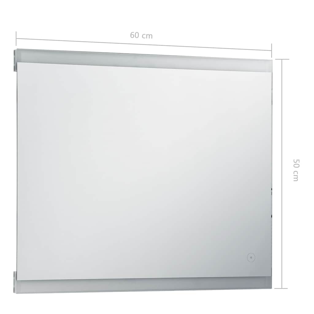 Badkamerspiegel Led Met Aanraaksensor
