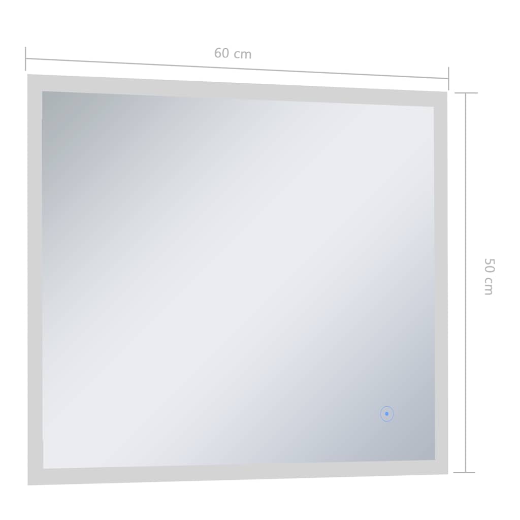 Badkamerspiegel Led Met Aanraaksensor