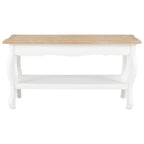 Salontafel 87,5X42X44 Cm Massief Grenenhout En Bruin