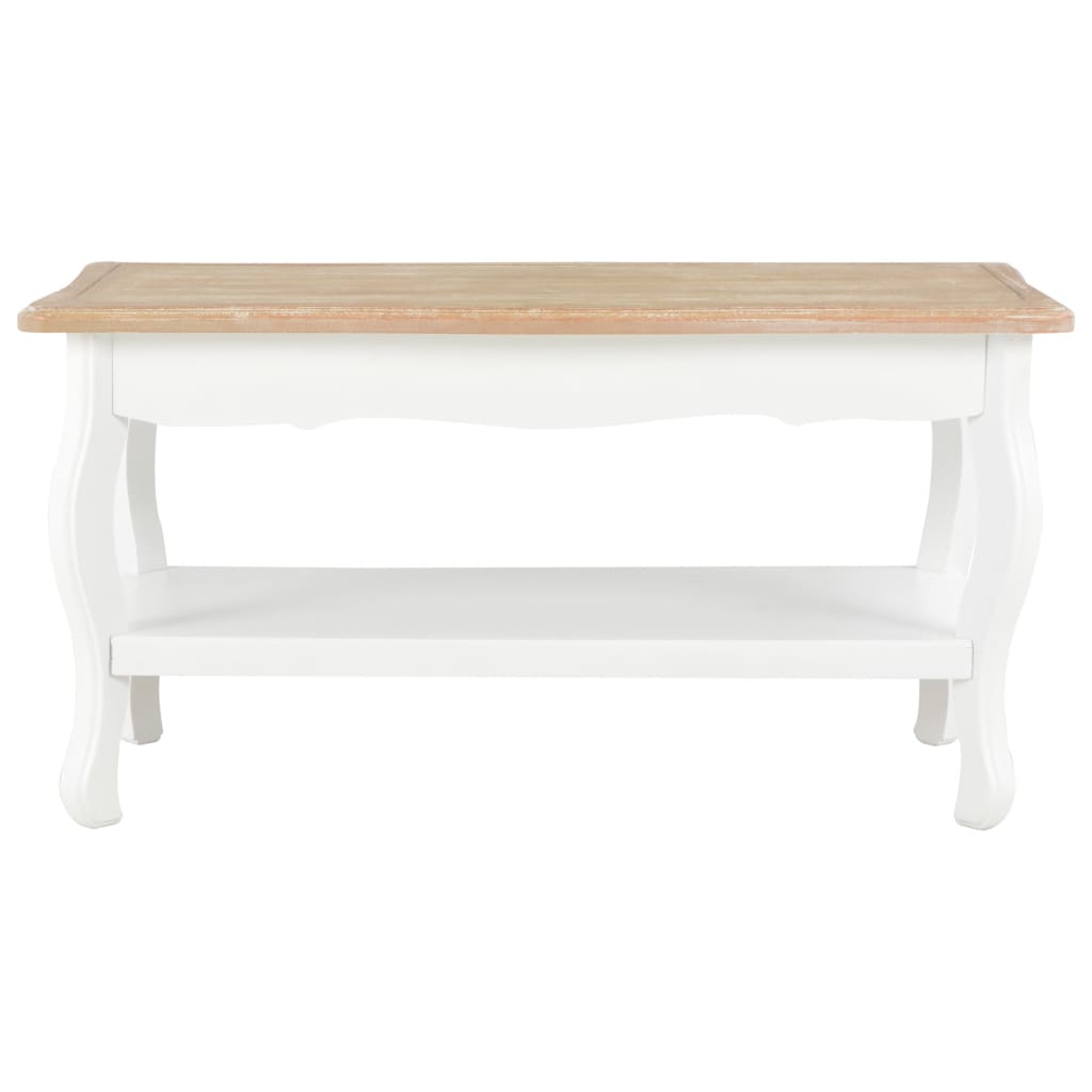 Salontafel 87,5X42X44 Cm Massief Grenenhout En Bruin