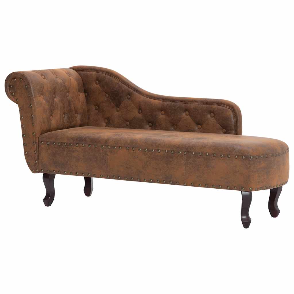 Chaise Longue Kunstsuède