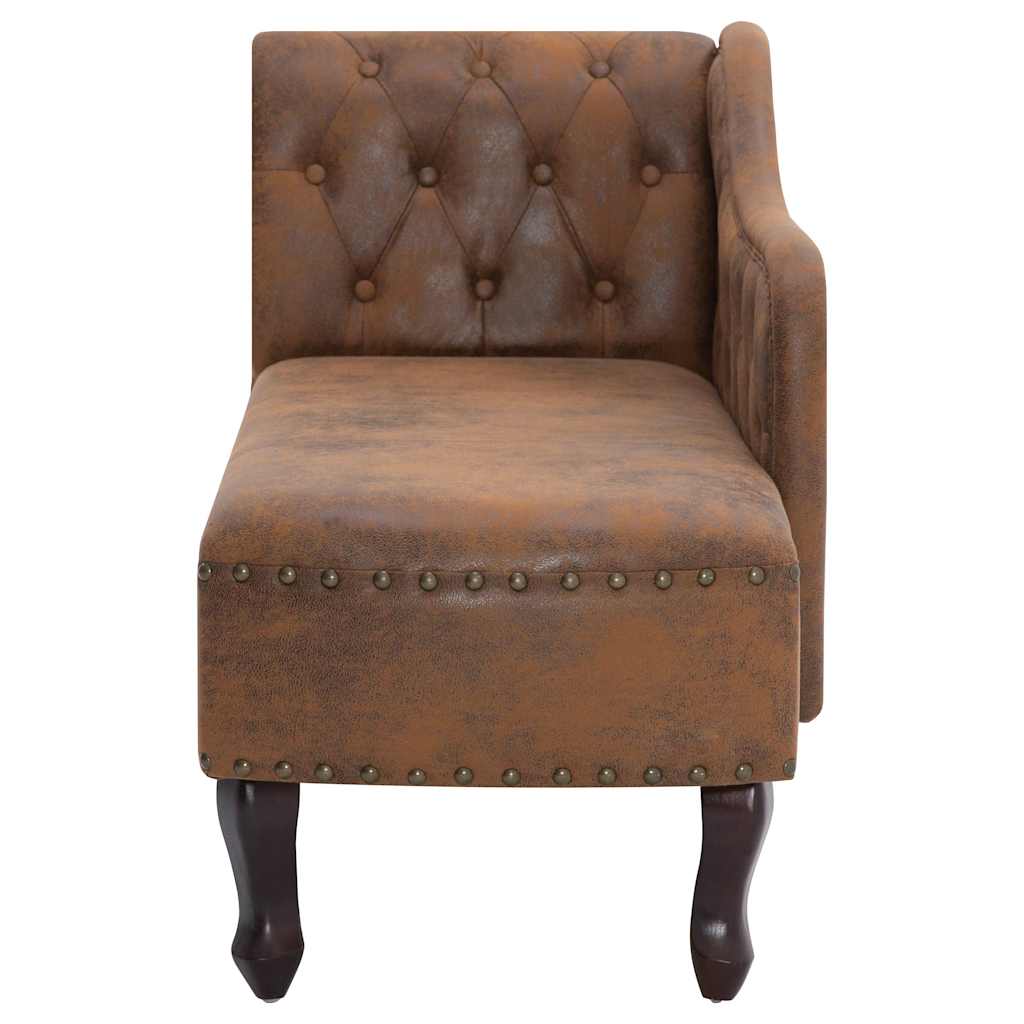 Chaise Longue Kunstsuède