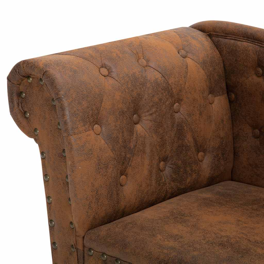 Chaise Longue Kunstsuède