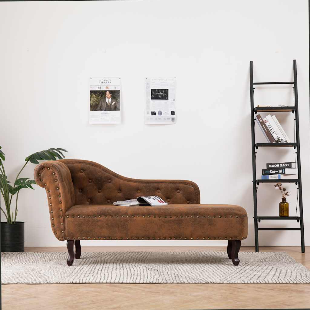 Chaise Longue Kunstsuède
