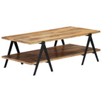 Salontafel 115X60X40 Cm Massief Mangohout