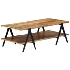 Salontafel 115X60X40 Cm Massief Mangohout