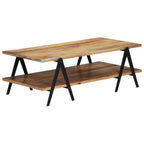 Salontafel 115X60X40 Cm Massief Mangohout