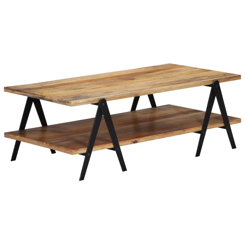 Salontafel 115X60X40 Cm Massief Mangohout