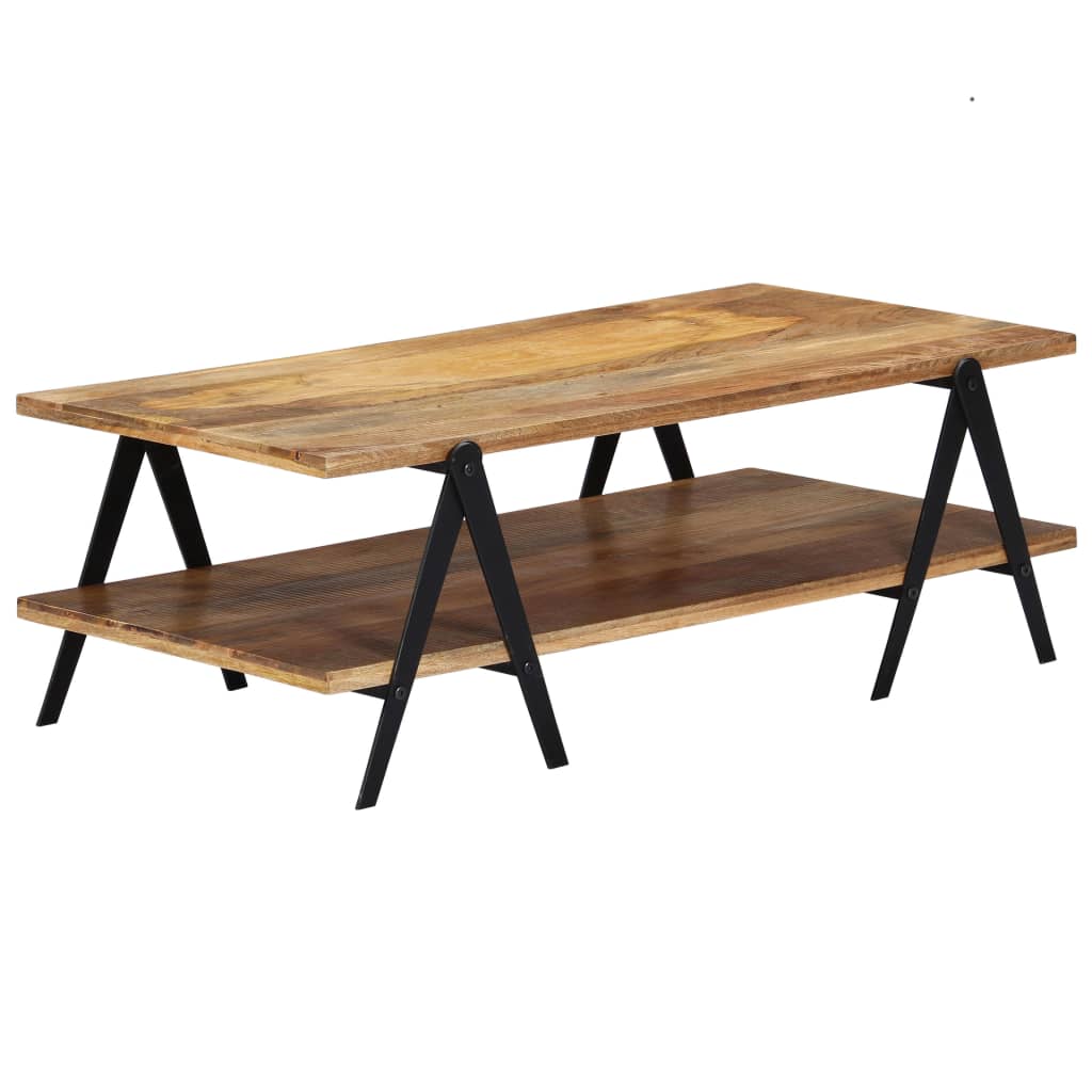 Salontafel 115X60X40 Cm Massief Mangohout