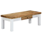 Salontafel 110X50X40 Cm Massief Mangohout