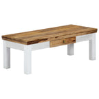 Salontafel 110X50X40 Cm Massief Mangohout