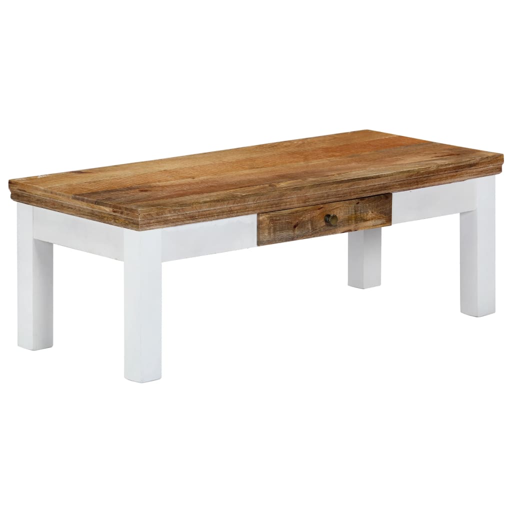 Salontafel 110X50X40 Cm Massief Mangohout