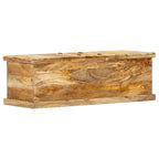 Salontafel 100X50X35 Cm Massief Mangohout Multikleur
