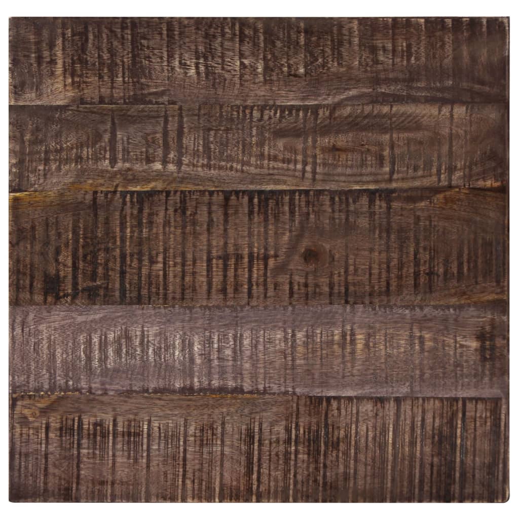 Salontafel 50X50X35 Cm Massief Mangohout Bruin