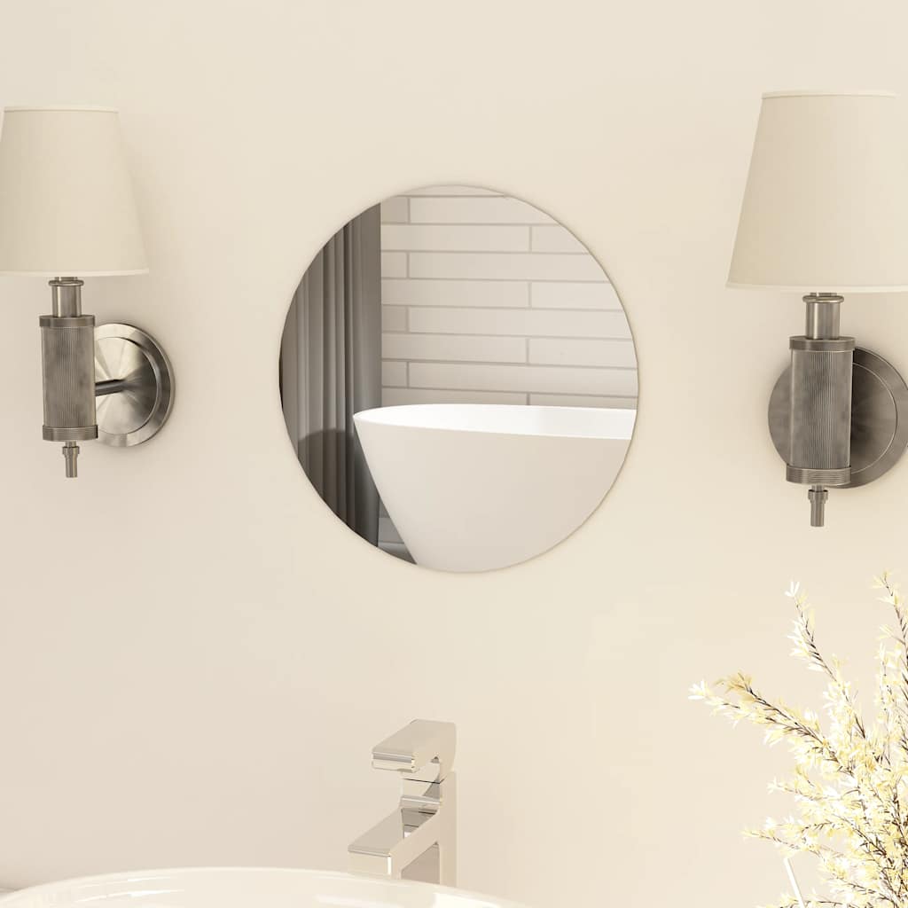 Wandspiegel Rond 50 Cm Glas