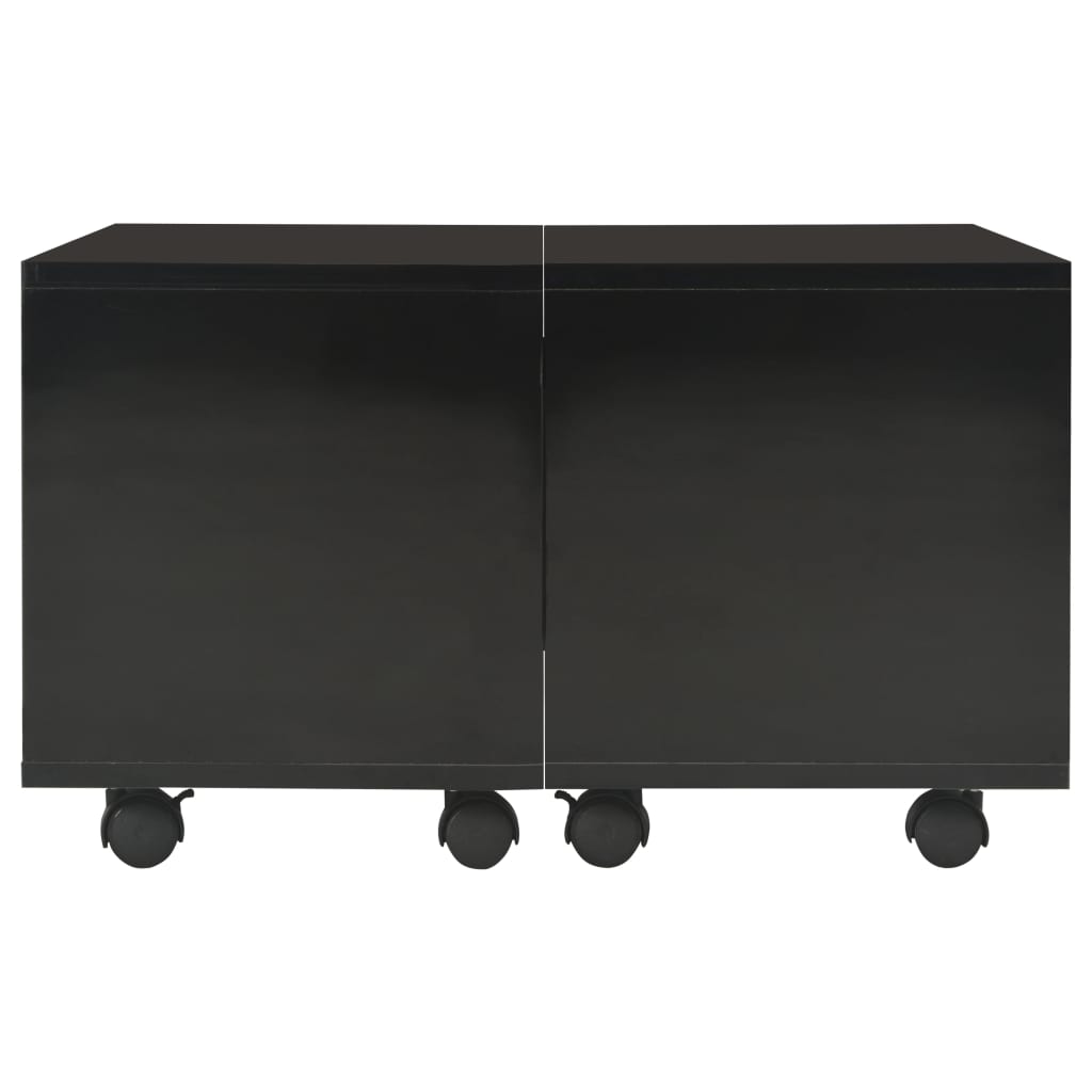 Salontafel Bewerkt Hout Hoogglans