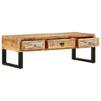 Salontafel 110X50X38 Cm Massief Mangohout
