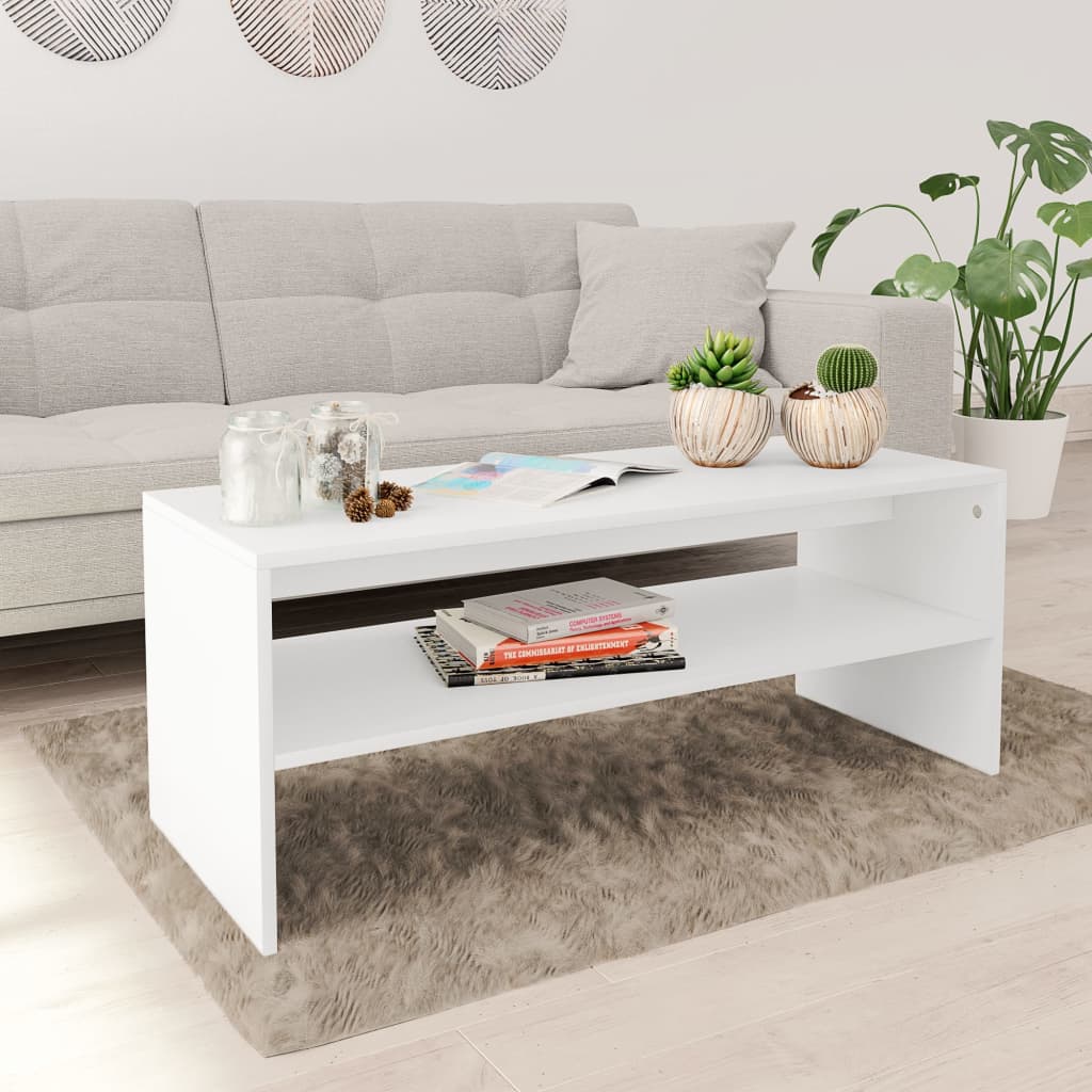 Salontafel 100X40X40 Cm Bewerkt Hout
