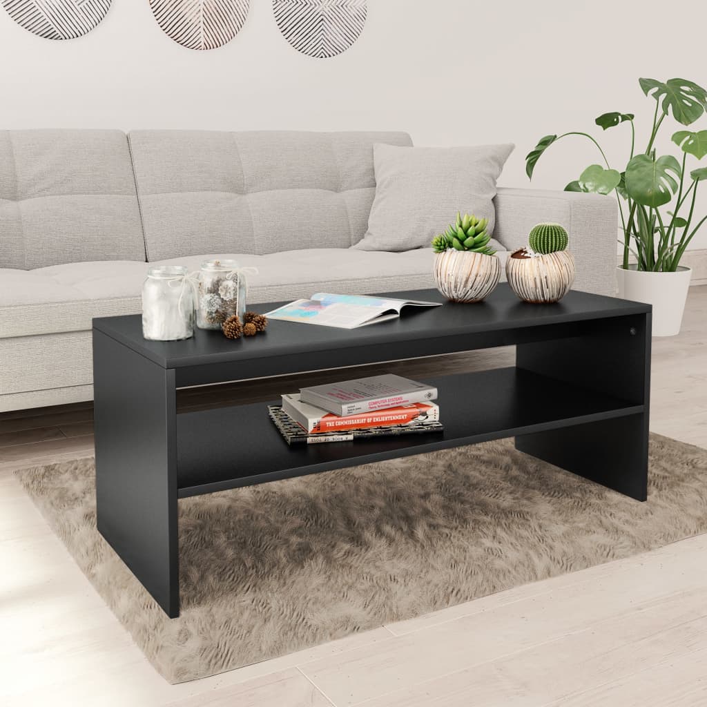 Salontafel 100X40X40 Cm Bewerkt Hout