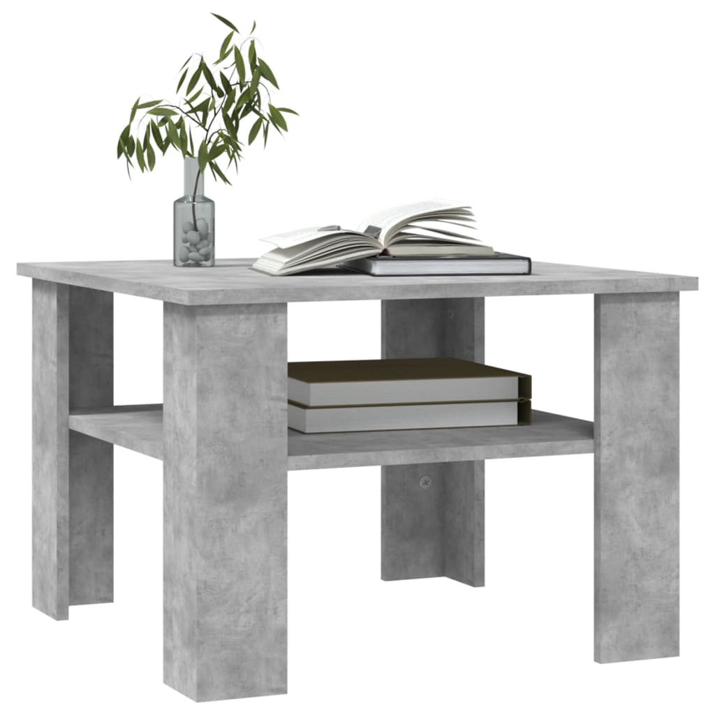 Salontafel 60X60X42 Cm Bewerkt Hout