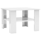 Salontafel 60X60X42 Cm Bewerkt Hout