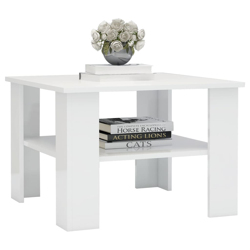 Salontafel 60X60X42 Cm Bewerkt Hout