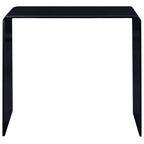Salontafel 50X50X45 Cm Gehard Glas Zwart