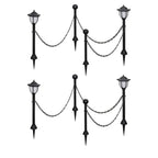 Solarlampen Met Hekwerk En Palen