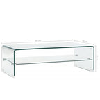 Salontafel Gehard Glas Transparant