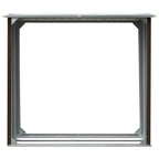 Haardhoutschuur 172X91X154 Cm Gegalvaniseerd Staal