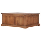 Salontafel 68X68X30 Cm Massief Teakhout