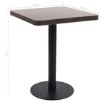 Bistrotafel 60X60 Cm Mdf