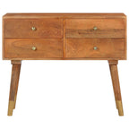 Dressoir 85X40X70 Cm Massief Mangohout