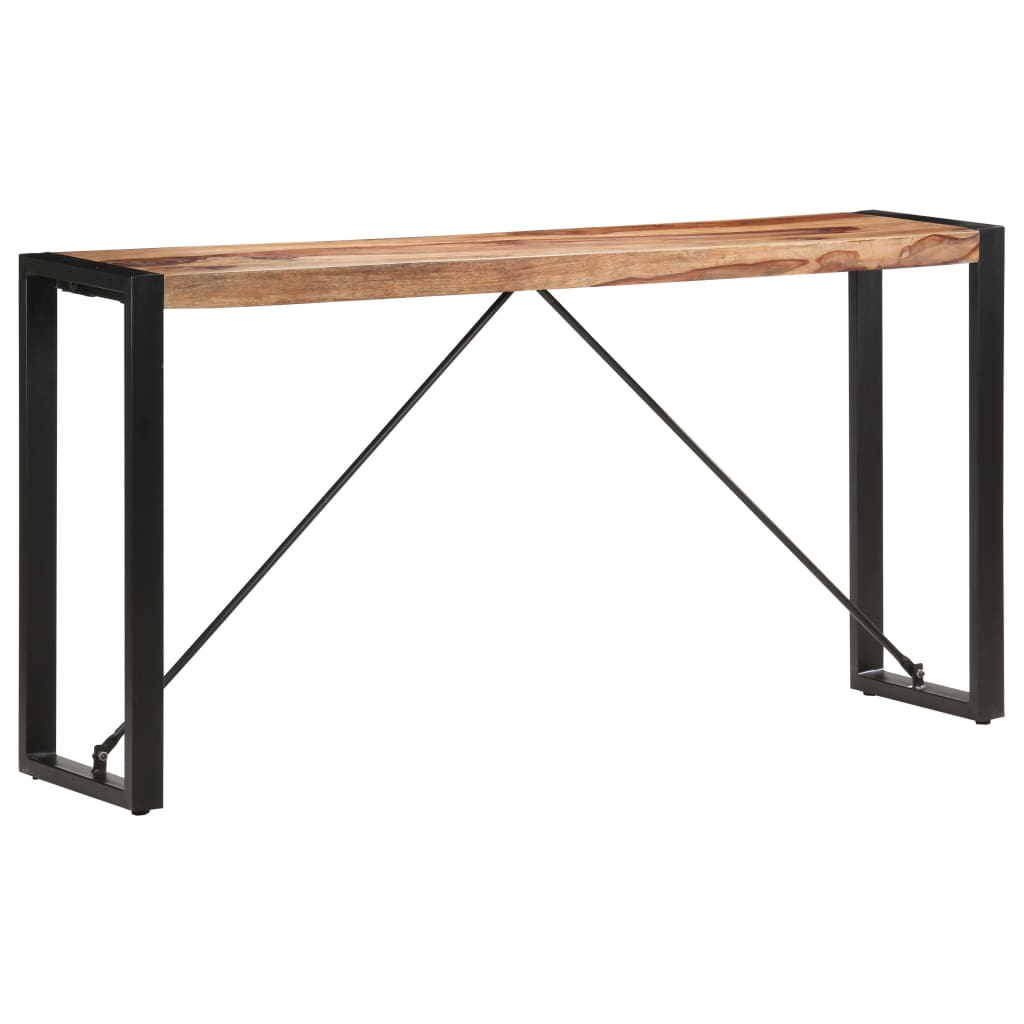 Wandtafel 110X35X76 Cm Massief Gerecycled Hout