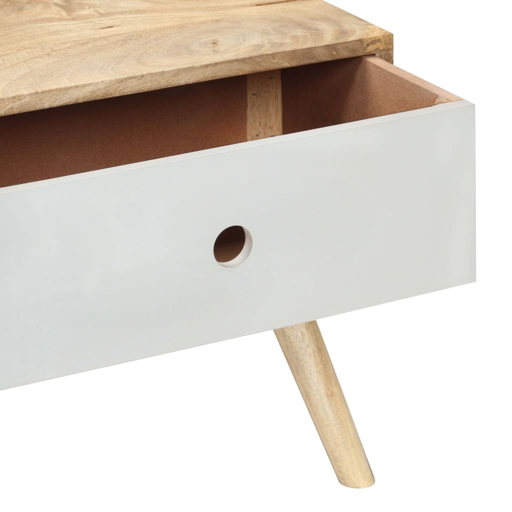 Salontafel 90X50X40 Cm Massief Mangohout