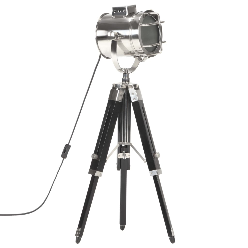 Vloerlamp Driepoot 69 Cm Massief Mangohout