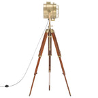 Vloerlamp Driepoot 165 Cm Massief Mangohout