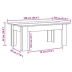 Salontafel Bewerkt Hout