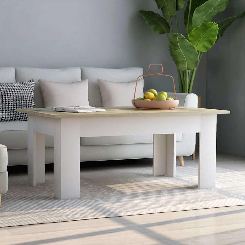Salontafel Bewerkt Hout