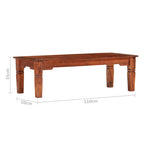 Salontafel 110X50X35 Cm Massief Acaciahout