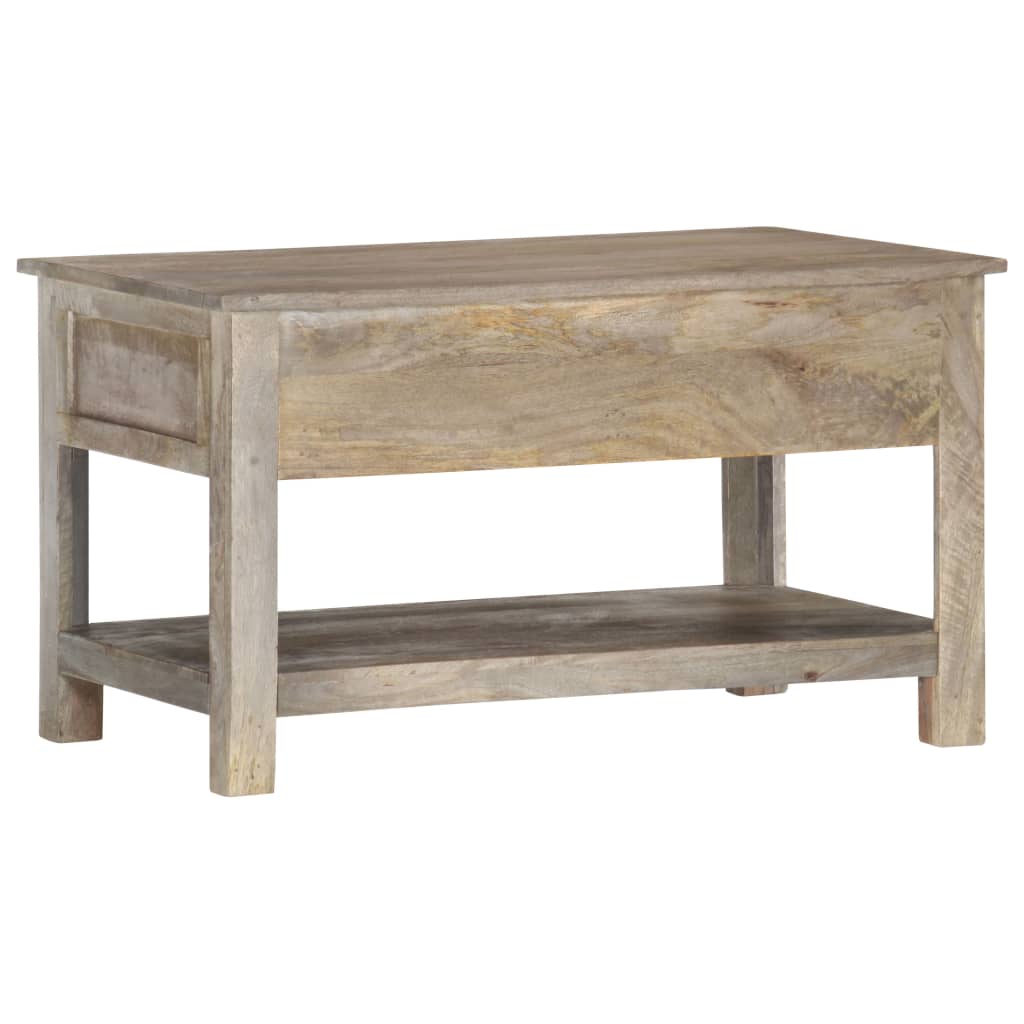 Salontafel 82X52X47 Cm Massief Mangohout
