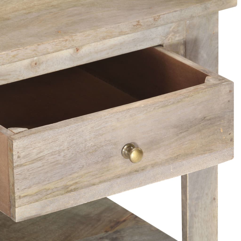 Salontafel 82X52X47 Cm Massief Mangohout