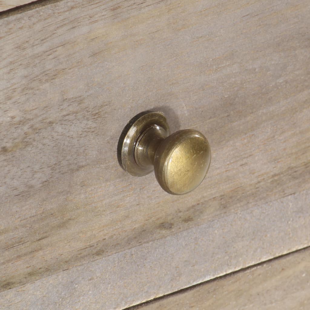 Salontafel 82X52X47 Cm Massief Mangohout