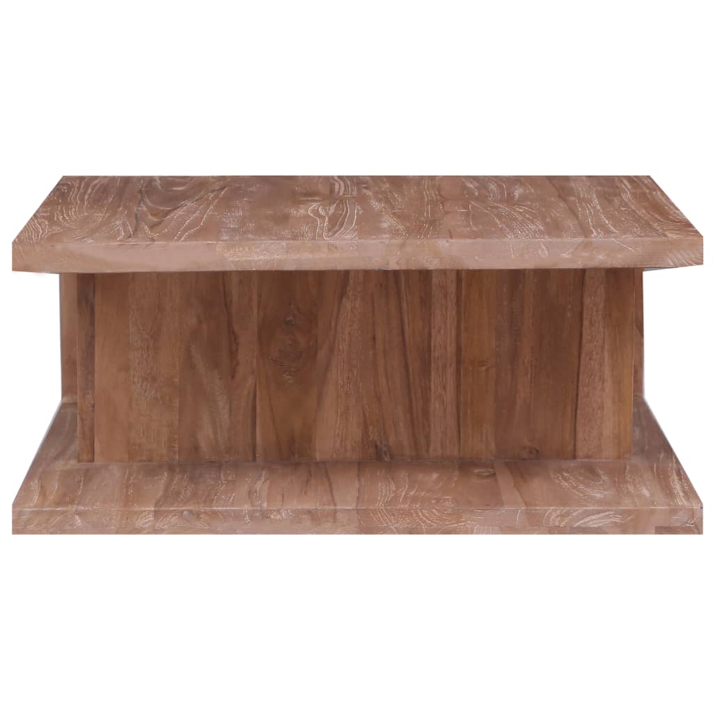 Salontafel 70X70X30 Cm Massief Teakhout