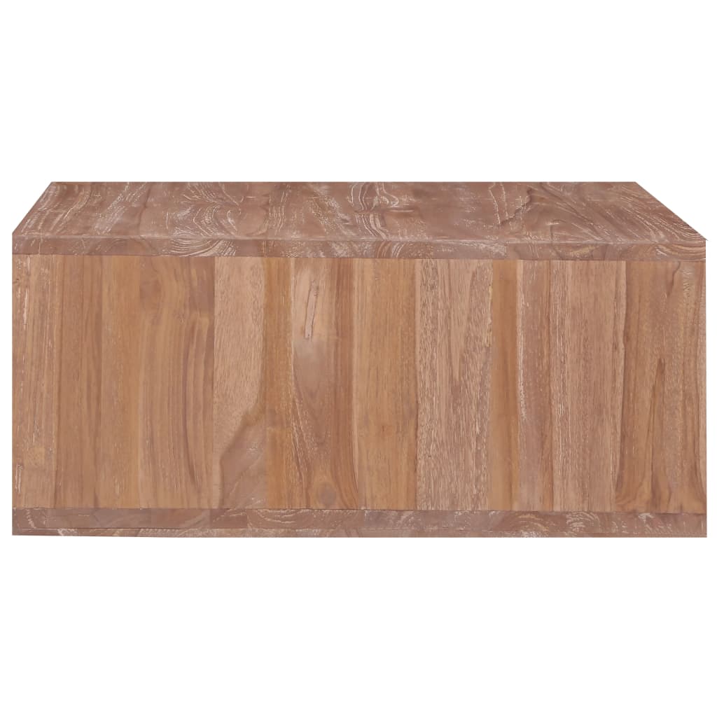 Salontafel 70X70X30 Cm Massief Teakhout